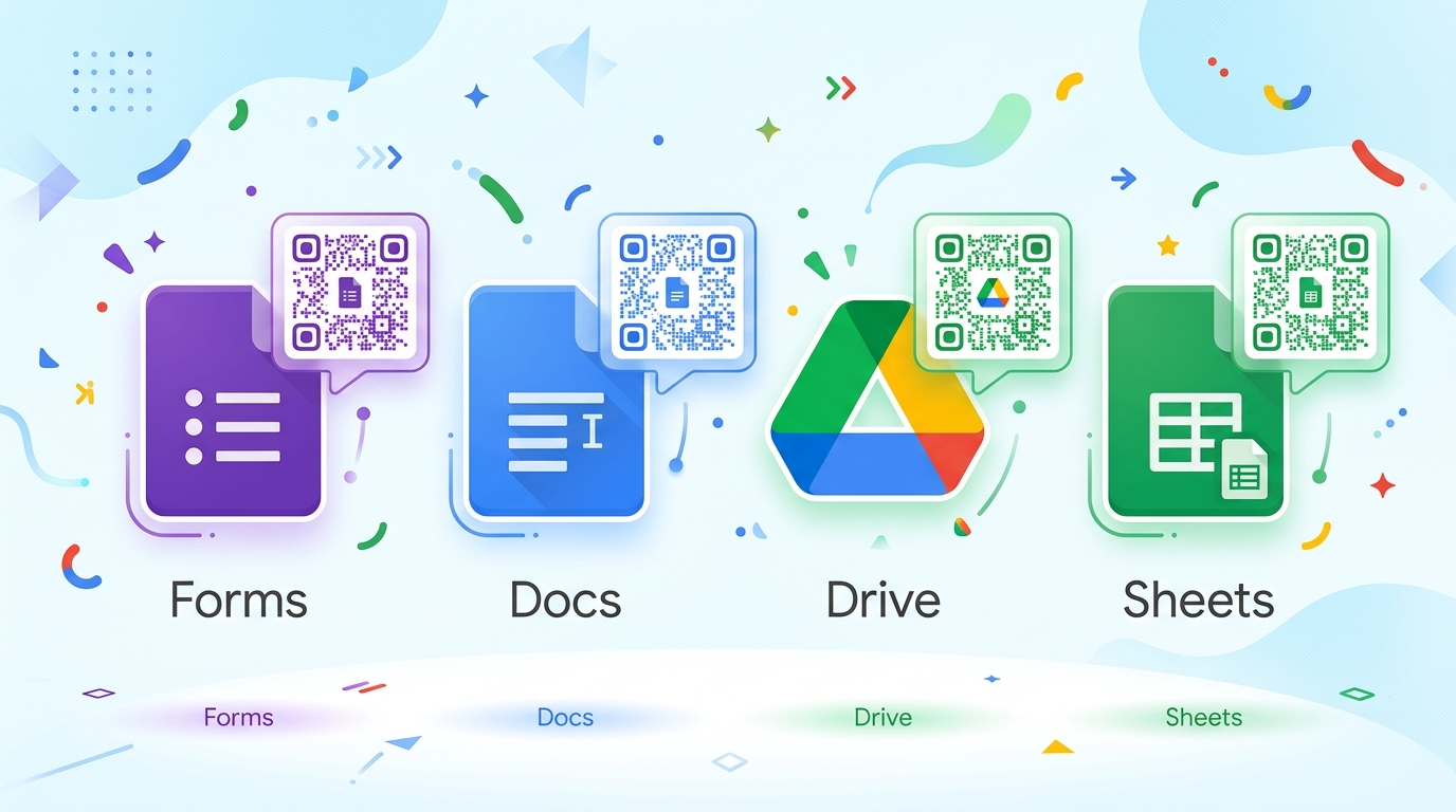 How to Create a QR Code for Google Forms, Docs, Drive & Sheets