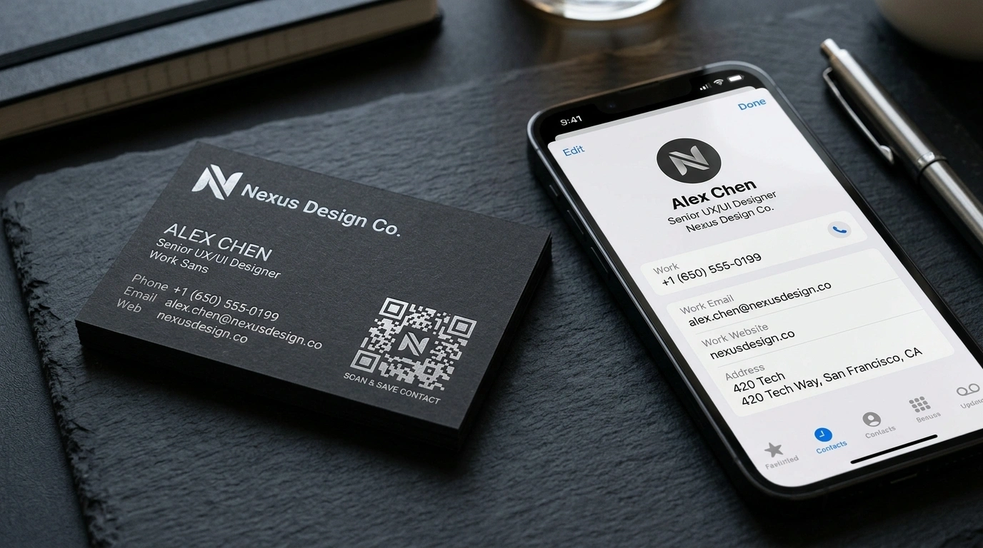 QR Code on Business Cards: The Modern Networking Upgrade