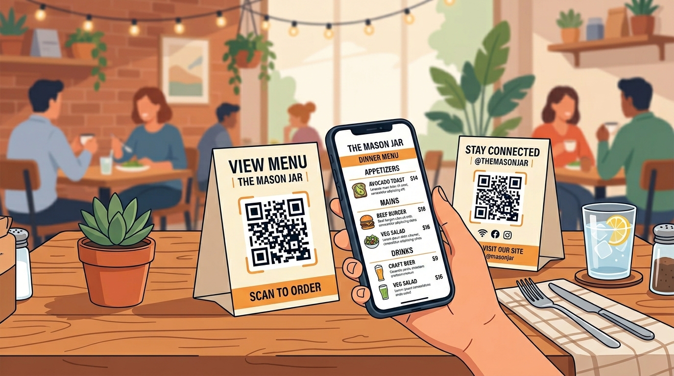 QR Code for Restaurants: Digital Menu, Order & Payment Guide